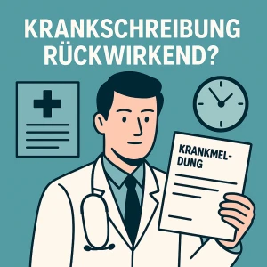 Rückwirkend krankschreiben – Was ist erlaubt?