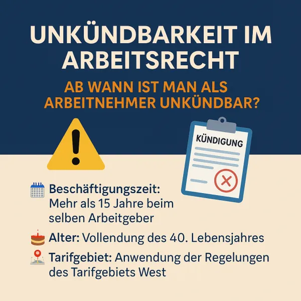 Unkündbarkeit durch Arbeitgeber