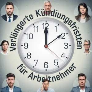 Verlängerte Kündigungsfrist für Arbeitnehmer und ihre gesetzlichen Regelungen