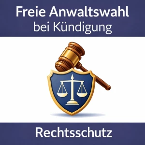 Kündigung erhalten: Darf ich mit Rechtsschutz den Anwalt frei wählen?