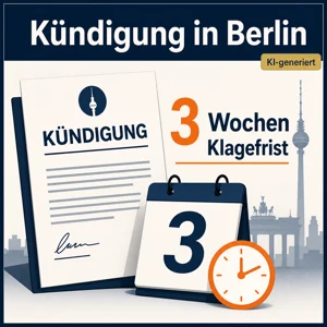 Kündigung in Berlin und Dreiwochenfrist