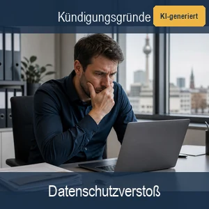 Datenschutzverstoß und Kündigung