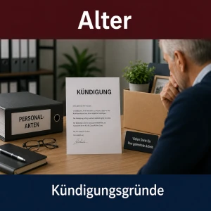 Kündigung wegen Alter im Arbeitsrecht Kündigung wegen Alter
